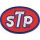 Patch STP fond rouge gazoline & oil