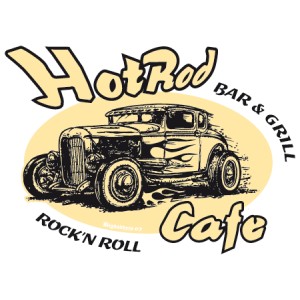 Sticker Bigdaddyjo Hotrod Café BIG1