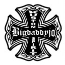 Sticker Bigdaddyjo iron cross kustom spirit BIG4