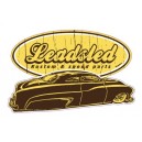 Sticker Bigdaddyjo Leadsled kustom & speed parts BIG7