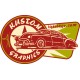 Sticker Bigdaddyjo Leadsled kustom graphics BIG9