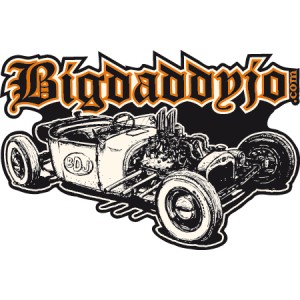 Sticker Bigdaddyjo hot Rod 27 lake BIG16