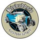 Sticker Bigdaddyjo Kustom spirit hot rod blue BIG21