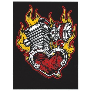 oldschool tattoo Sticker JA421