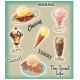 Stickers multi pak sweets combo pack KC134