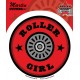 Sticker Roller Girl roller derby JA309