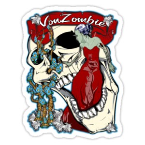 oldschool tattoo Sticker Aufkleber JA421