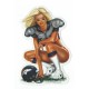 Sticker Rare Pin Up américan football girl X0520