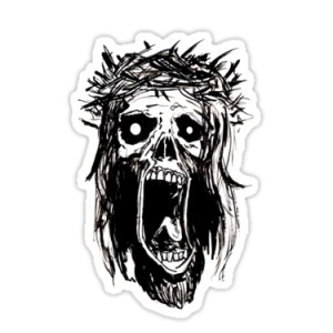 oldschool tattoo Sticker JA421