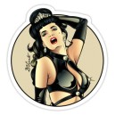 Sticker pin up diademe diamond latex d.Vicente 38