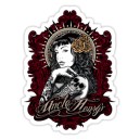 Sticker lily tattoo sleeve pin up design color dia de los muertos 15