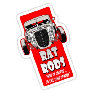 Sticker rat rods 3