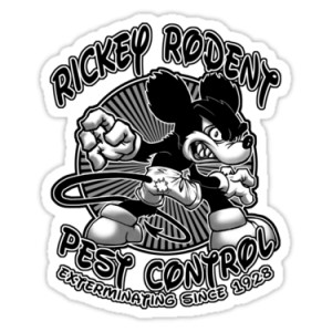 Sticker rickey rodent pest control exterminating since 1928 rats 5