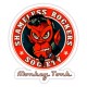 Sticker Shameless rocker society monkey tonk devil rockers 1