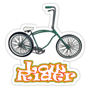 Sticker low rider vélo bike lowrider 1