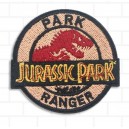 Patch ecusson thermocollant jurassic park ranger film costplay